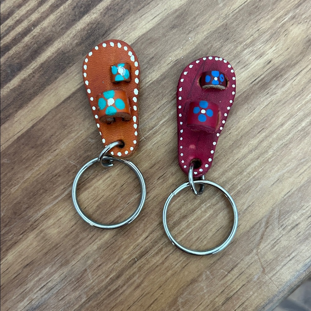 Pick 1- Leather Mexico Keychains- PICK 1 - Picture 10 of 11